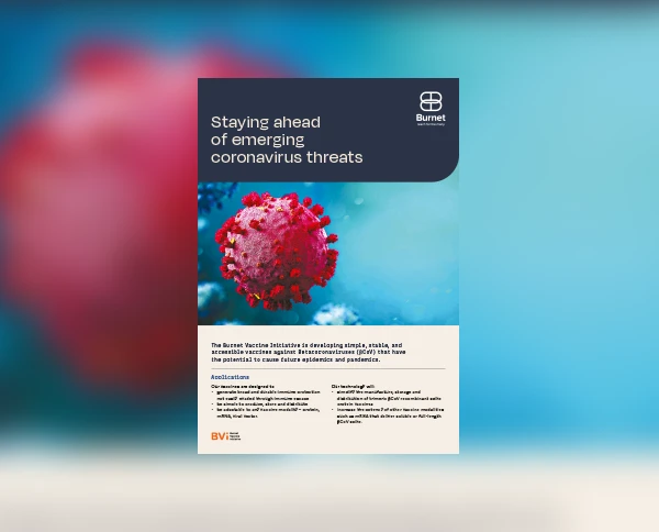 Betacoronaviruses Flyer Cover Thumbnail