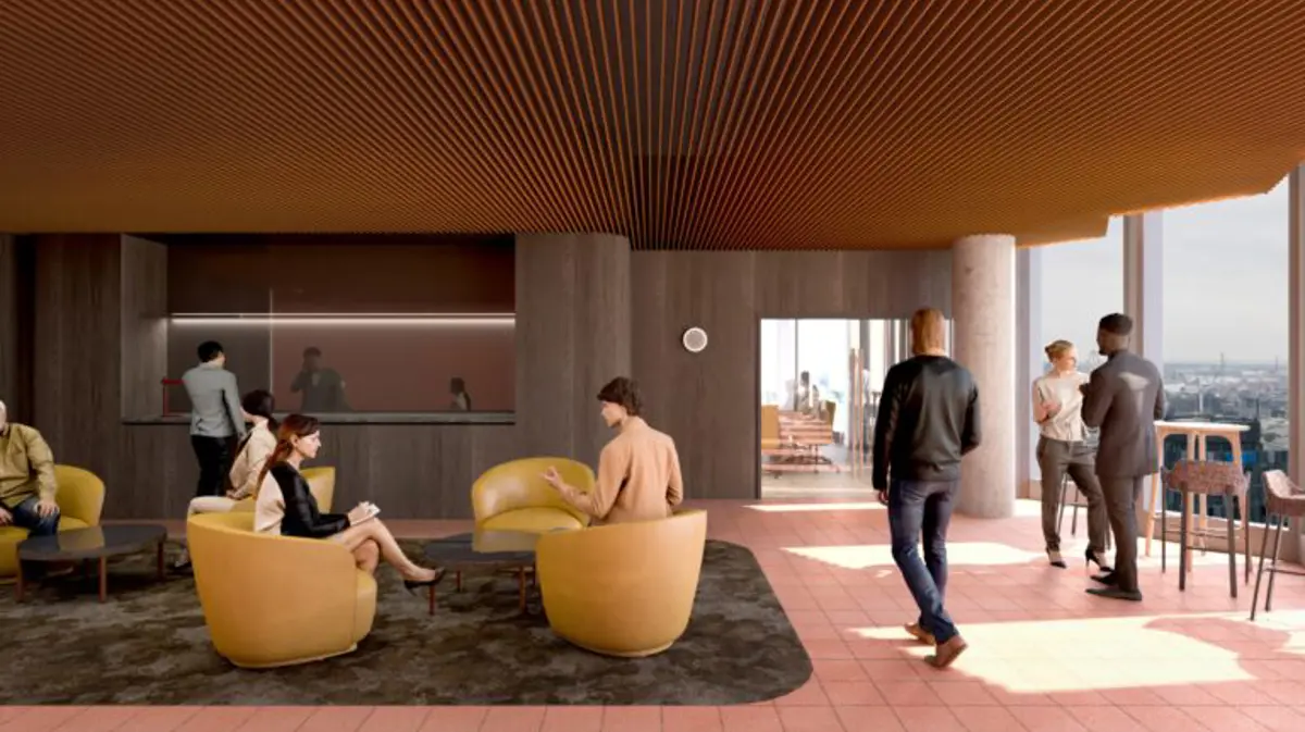 Board room waiting area