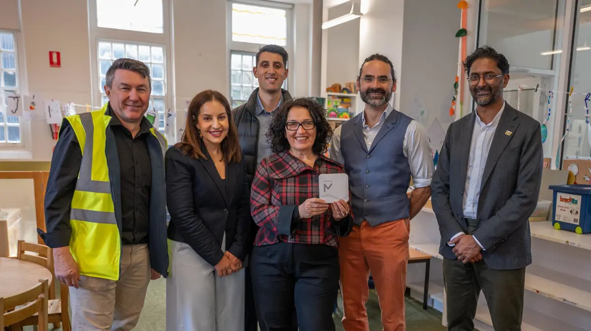 Group pictured at Darebin Council North East Community Hub.