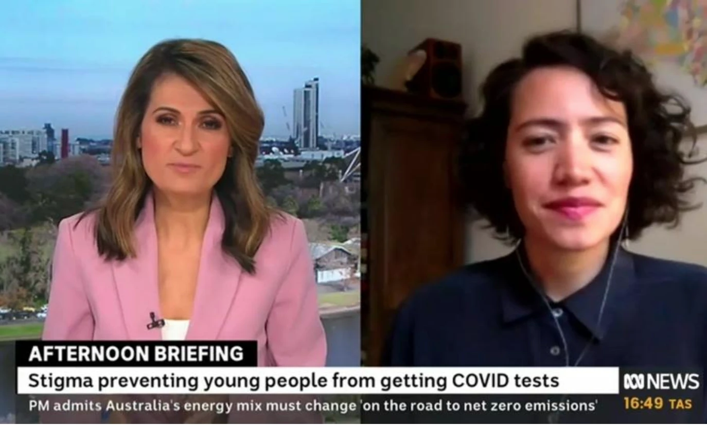 Dr Alisa Pedrana on ABC Afternoon Briefing