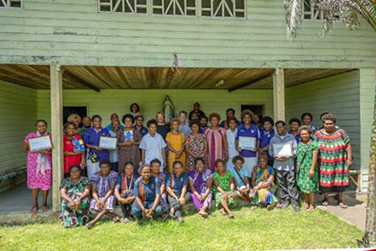 Healthy Mothers Healthy Babies wrap-up presentation at St Mary’s Hospital, Papua New Guinea