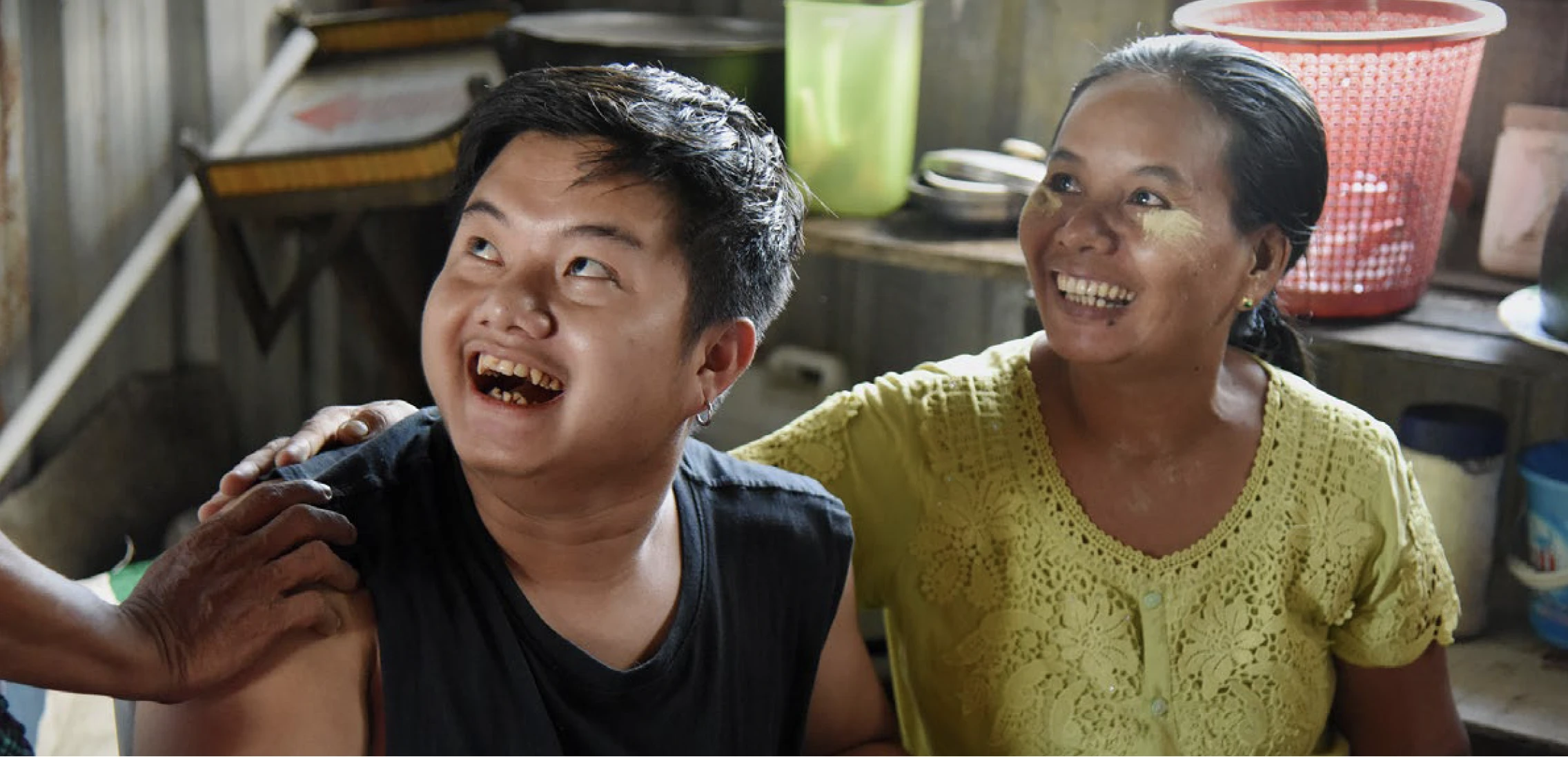 Mr Aung Htoo Thu and Mrs Soe Soe