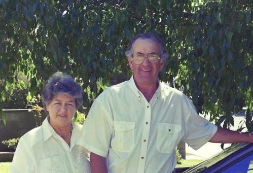 Phyllis and John, in whose memory Peter made a gift to Burnet.