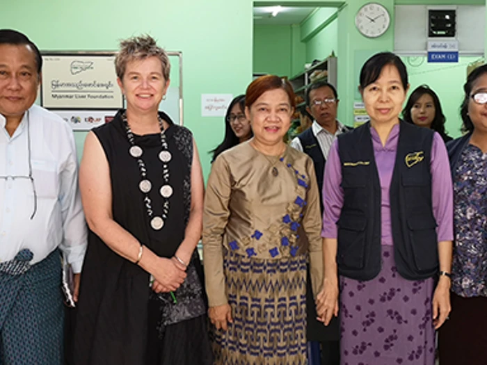 Copy Of Group Photo With MLF Staff At Than Sitt Charity Clinic1 510X288