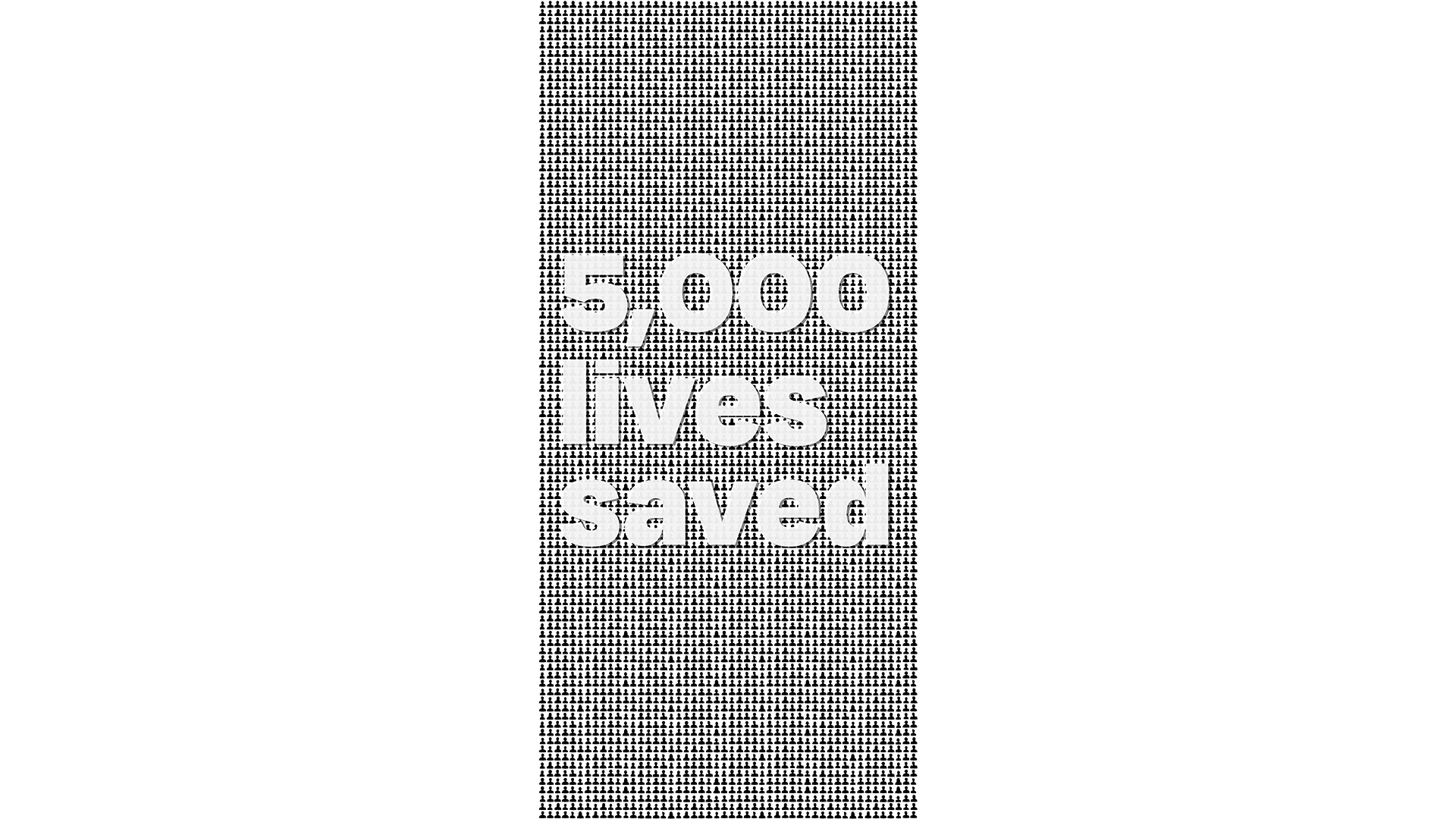 5000 lives saved.