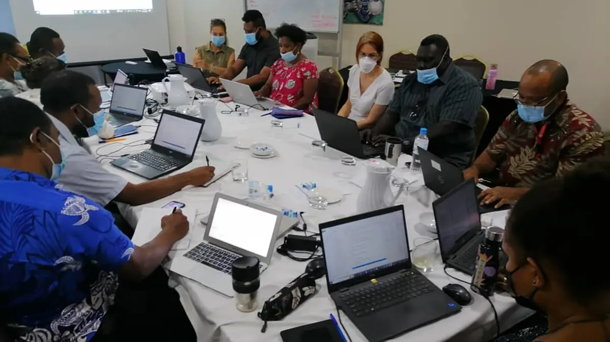 SORT IT Module 2 PNG November 2022 Cohort Working On Data Analysis Skills