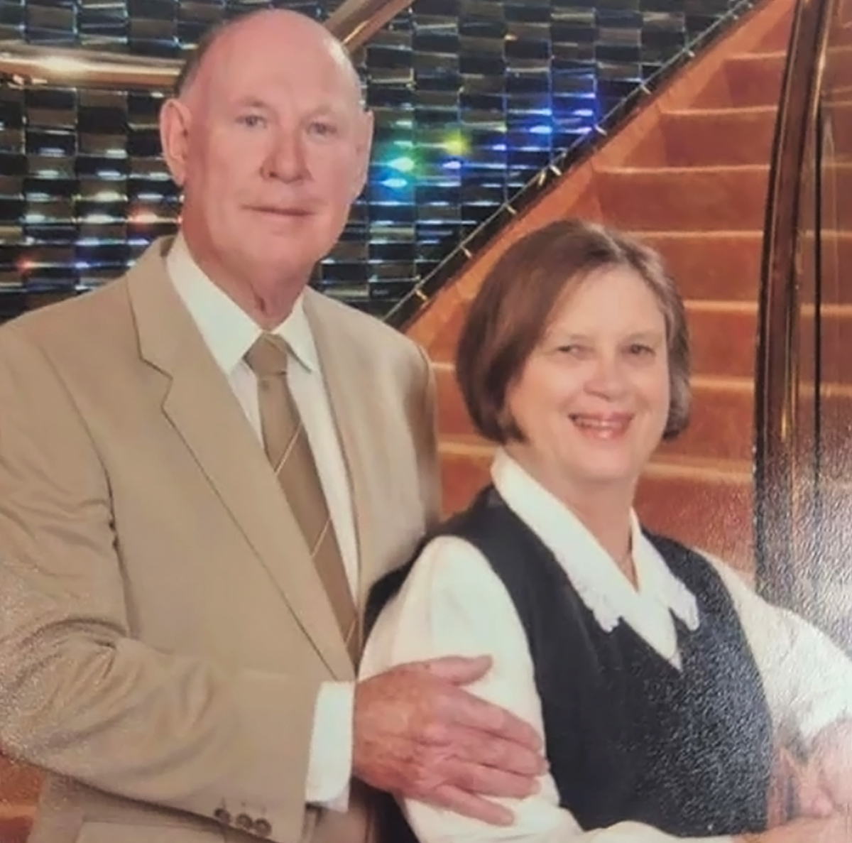 Len Dudman and his wife Patricia.