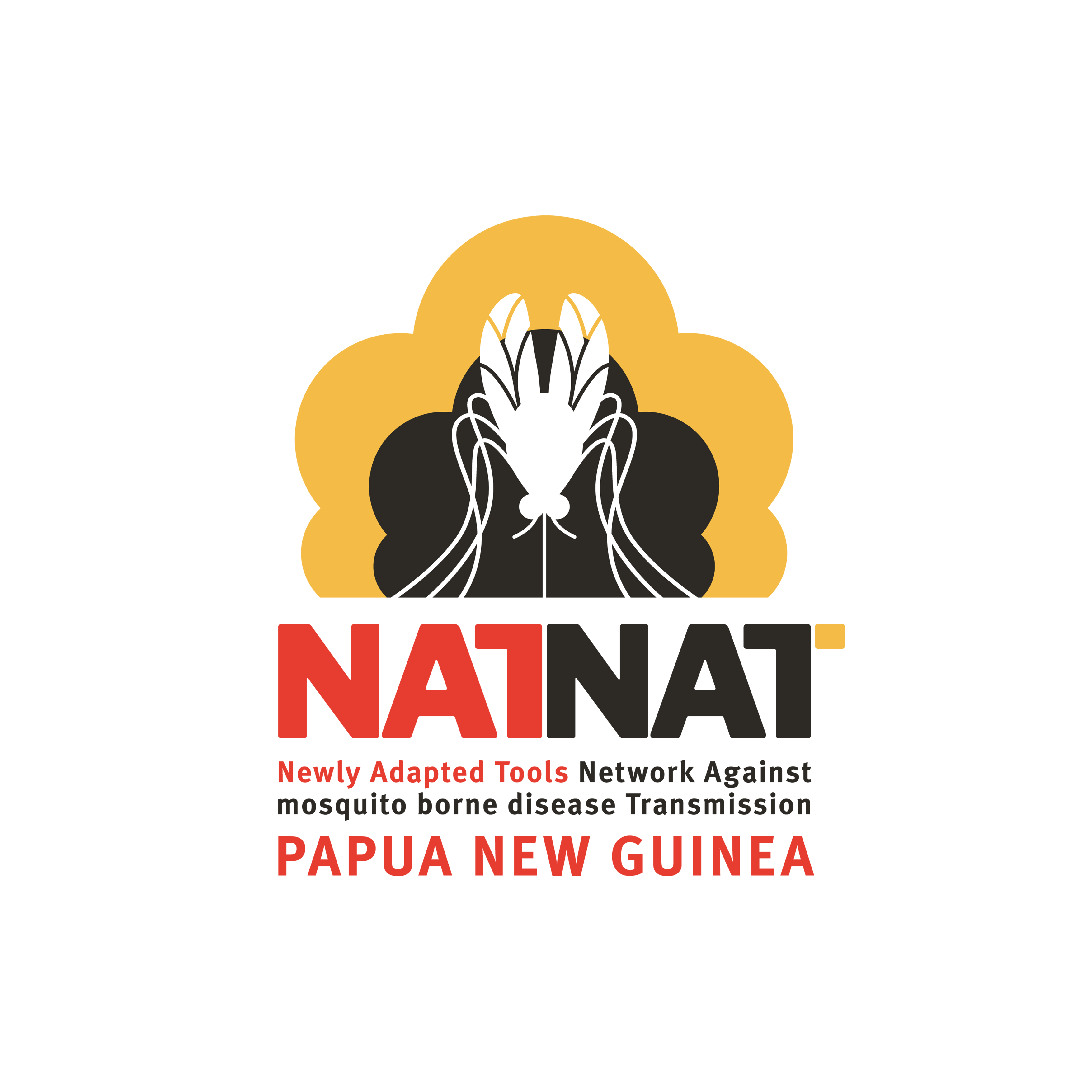 NATNAT logo with silhouette of a mosquito.