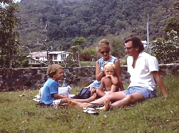 Audrey and Michael Wilson with their children
