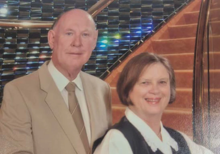 Picture Of Len Dudman And His Wife Patricia.