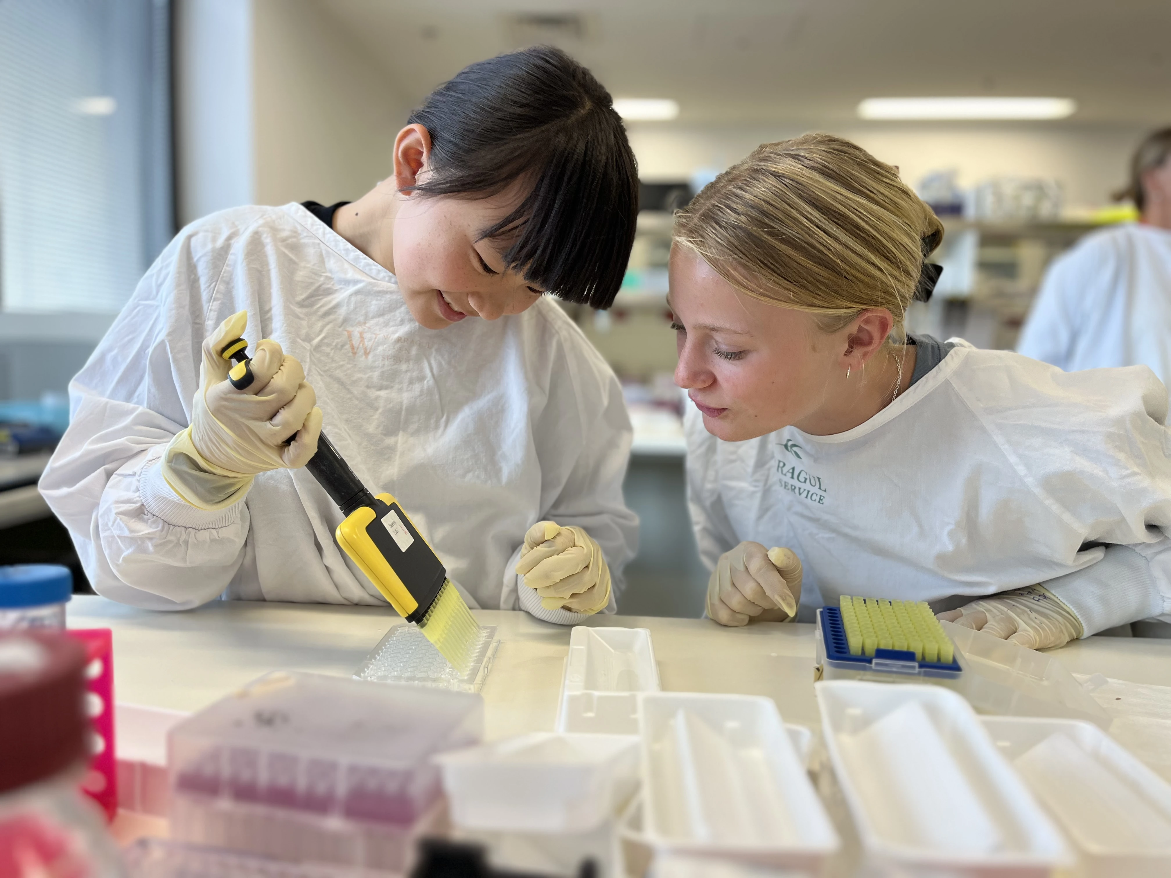 How a science-loving schoolgirl became Burnet’s youngest donor