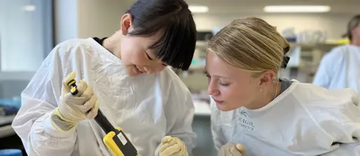 How a science-loving schoolgirl became Burnet’s youngest donor