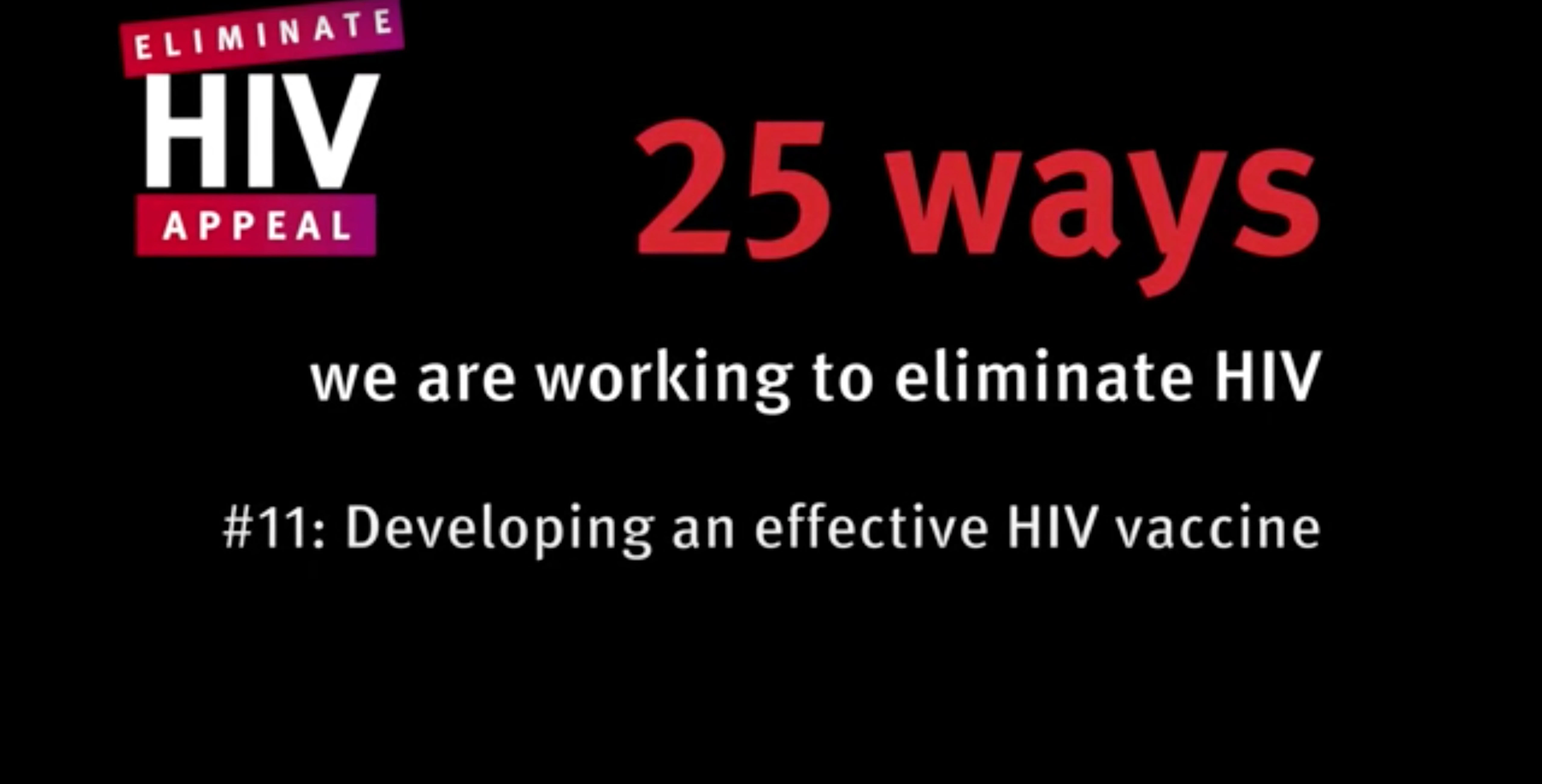 Eliminate HIV Appeal