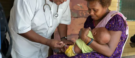 Strengthening immunisation practices in PNG